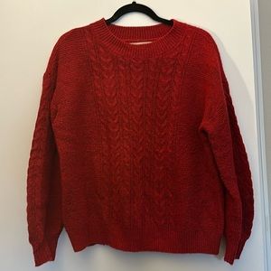 Red Loft Sweater